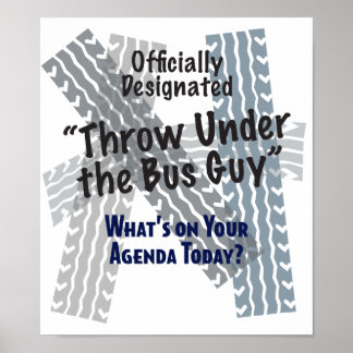 Poster Sous le type de bus Imprimer