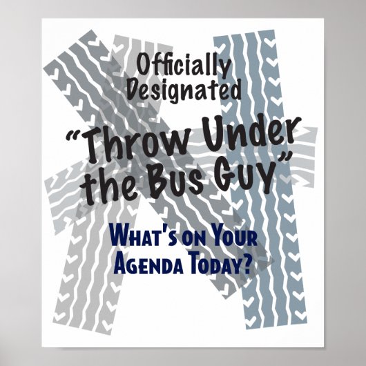 Poster Sous le type de bus Imprimer (Devant)