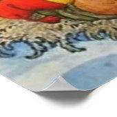 Poster "Sous les étoiles" Gnomes de Jenny Nystrom (Coin)