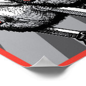 Poster Sous l'impression colossale de surveillance (Coin)