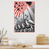 Poster Sous l'impression colossale de surveillance (Cuisine)