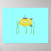 Poster Sous-marin (Devant)