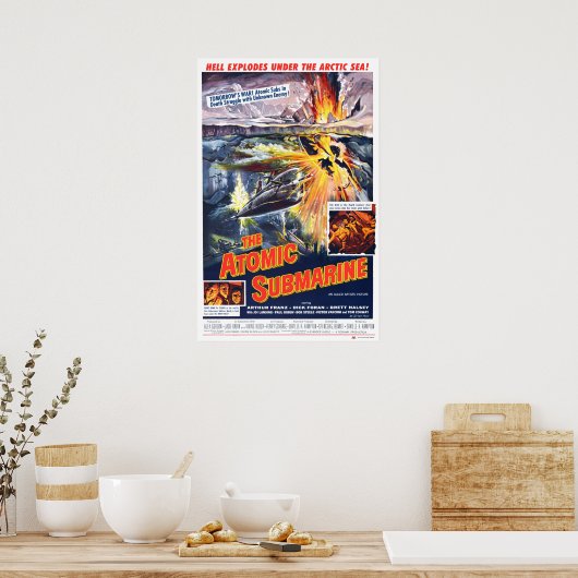 Poster Sous-marin atomique (Cuisine)
