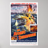 Poster Sous-marin atomique (Devant)