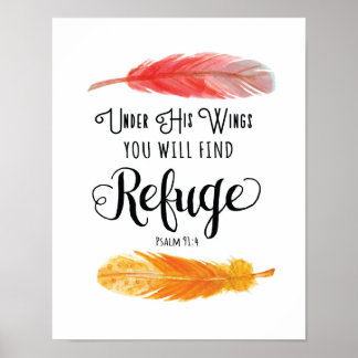 Poster Sous ses ailes Art Print