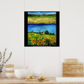 POSTER SOUS-SOUCHES ET PAYS DE LA COLLECTION TOSCANE 2 (Cuisine)