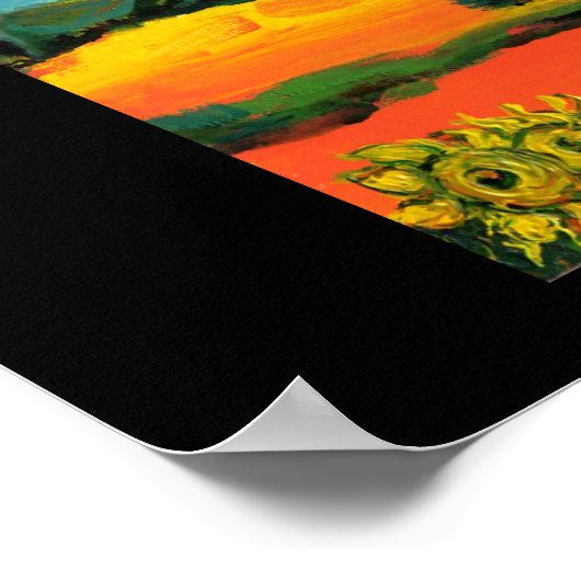 POSTER SOUS-SOUFFLEURS ET COUNTYSIDE EN COLLECTION TOSCAN (Coin)