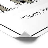 Poster Sous Table Donation Taxes Chien Dessin (Coin)