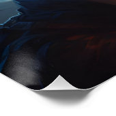 Poster Sous un ciel au clair de lune (Coin)