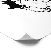 Poster Sous une lune bleue (Coin)