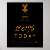 Poster Sous-vêtements Boutique Lingerie Proposition de ve (Devant)