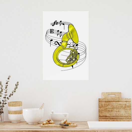Poster Sousaphone (Cuisine)