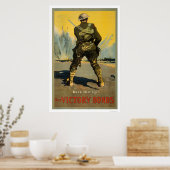 Poster Soutenez-le ! Acheter des obligations de victoire (Cuisine)