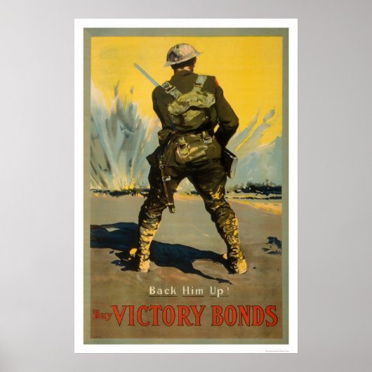 Poster Soutenez-le ! Acheter des obligations de victoire (Devant)