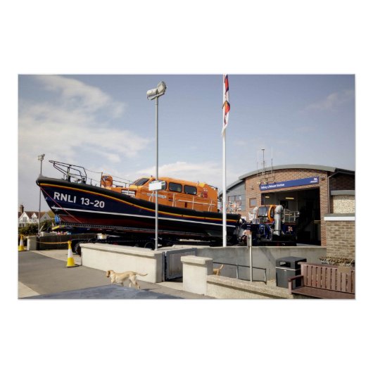 Poster Soutenez le RNLI (Devant)