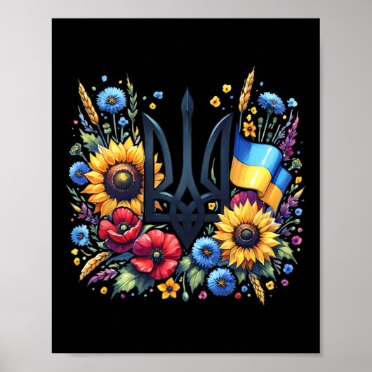 Poster Soutenez l'Ukraine (Devant)