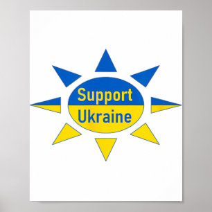 Poster Soutenez l'Ukraine