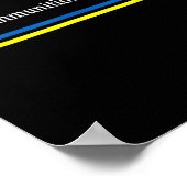 Poster Soutenez l'Ukraine 1 (Coin)