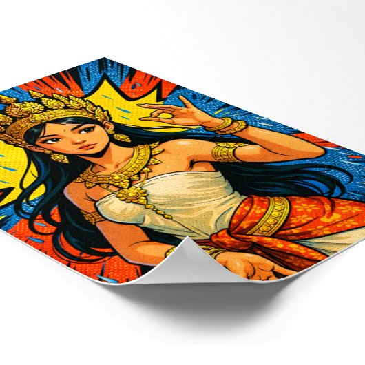 POSTER SOUTENEZ-NOUS APSARA (Coin)