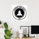 Poster Soutenez votre espion local (Bureau à domicile)