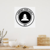 Poster Soutenez votre espion local (Cuisine)