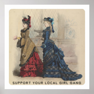 Poster Soutenez votre gang de filles local