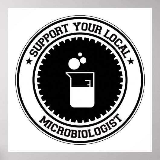Poster Soutenez votre microbiologiste local (Devant)