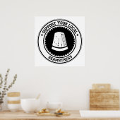 Poster Soutenez Votre Seamstress Local (Cuisine)