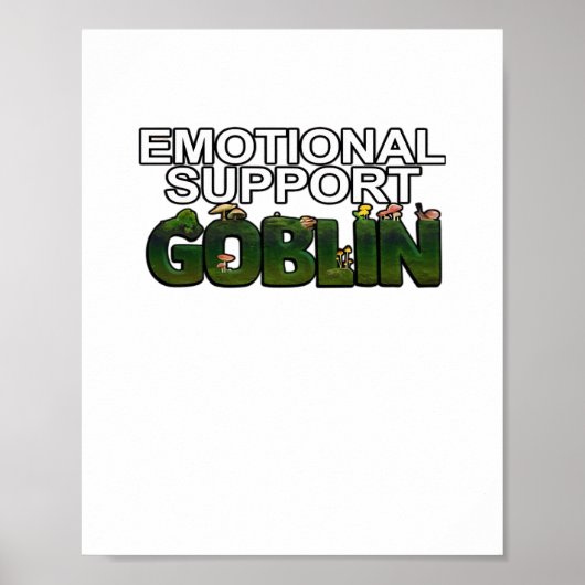 Poster Soutenir Goblin Classique (Devant)