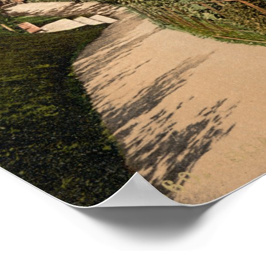 Poster South Bay, Scarborough, Yorkshire, Angleterre (Coin)