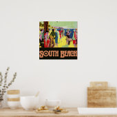 Poster South Beach (Cuisine)