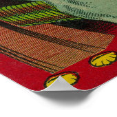 Poster South Bellingham, Washington - Saumon de bord de m (Coin)