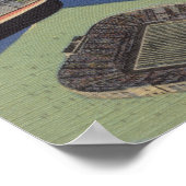 Poster South Bend, Indiana - Scènes de grandes lettres (Coin)