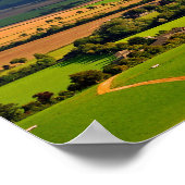 Poster South Downs Beacon Hill Hampshire Angleterre (Coin)