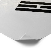 Poster South Korean Flag (Coin)