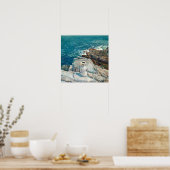 Poster South Ledges, Appledore par Childe Hassam (Cuisine)