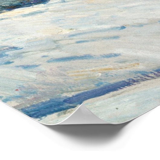 Poster South Ledges, Appledore par Childe Hassam (Coin)