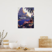 Poster South Pacific Vintage (Keuken)