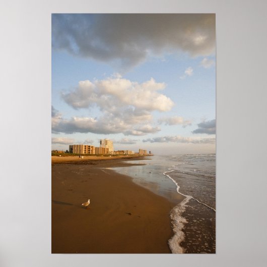 Poster South Padre Island, Texas, États-Unis hôtels de st (Devant)
