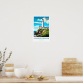 Poster South Stack Lighthouse Royaume-Uni Imprimer (Cuisine)