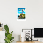 Poster South Stack Lighthouse Royaume-Uni Imprimer (Bureau à domicile)