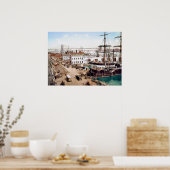 Poster South Street, New York (Cuisine)