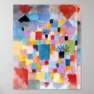 Poster Southern Gardens : Paul Klee 1919