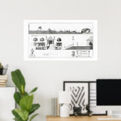 Poster Southport : Section et détails de la terrasse supé (Bureau à domicile)