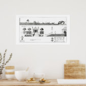 Poster Southport : Section et détails de la terrasse supé (Cuisine)