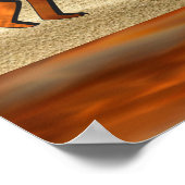 Poster Southwest Kokopelli (Hoek)