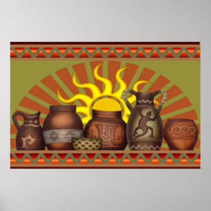 Poster Southwest Pottery
