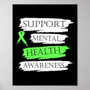Poster Soutien à la sensibilisation à la santé mentale Ri