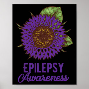 Poster Soutien à la sensibilisation à l'épilepsie du ruba