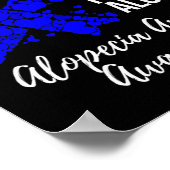 Poster Soutien Alopecia Areata (Coin)